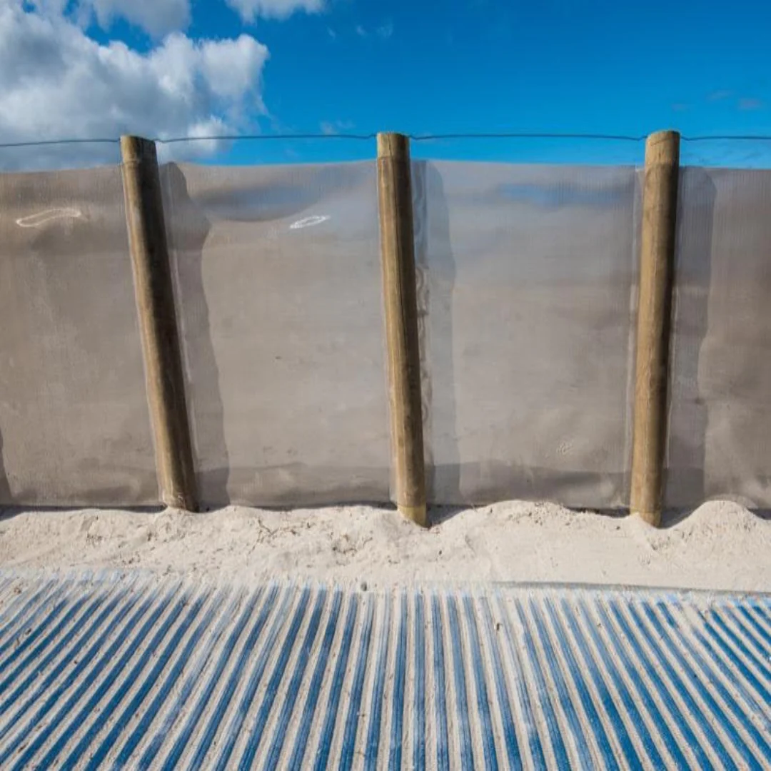 Mobi-Fence™ TRI-X BIODEGRADABLE Sand and Dust Fence 30m x 1m high.